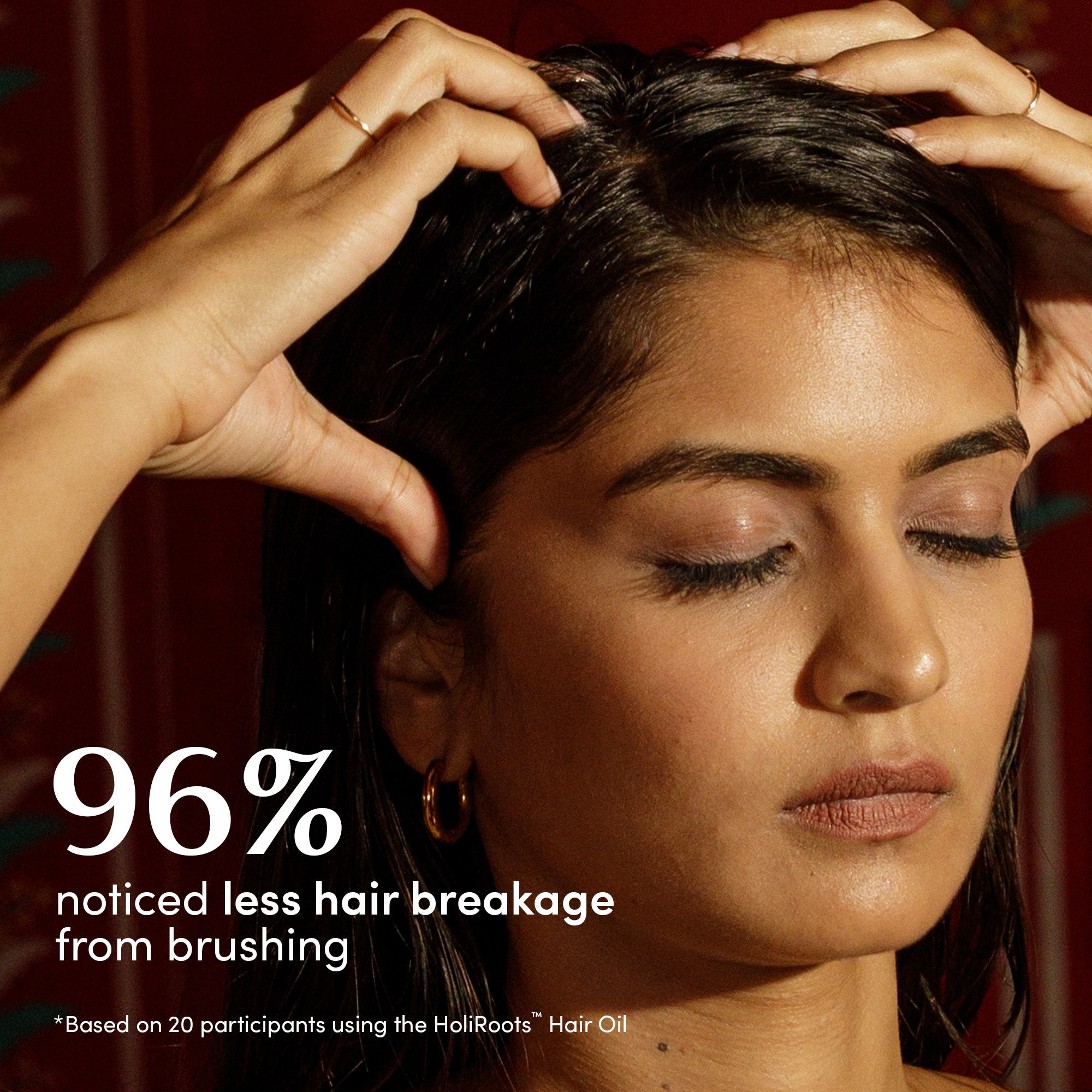 Serene Holiroots Hair Oil Scene Art Serene Holiroots Hair Oil Scene Art