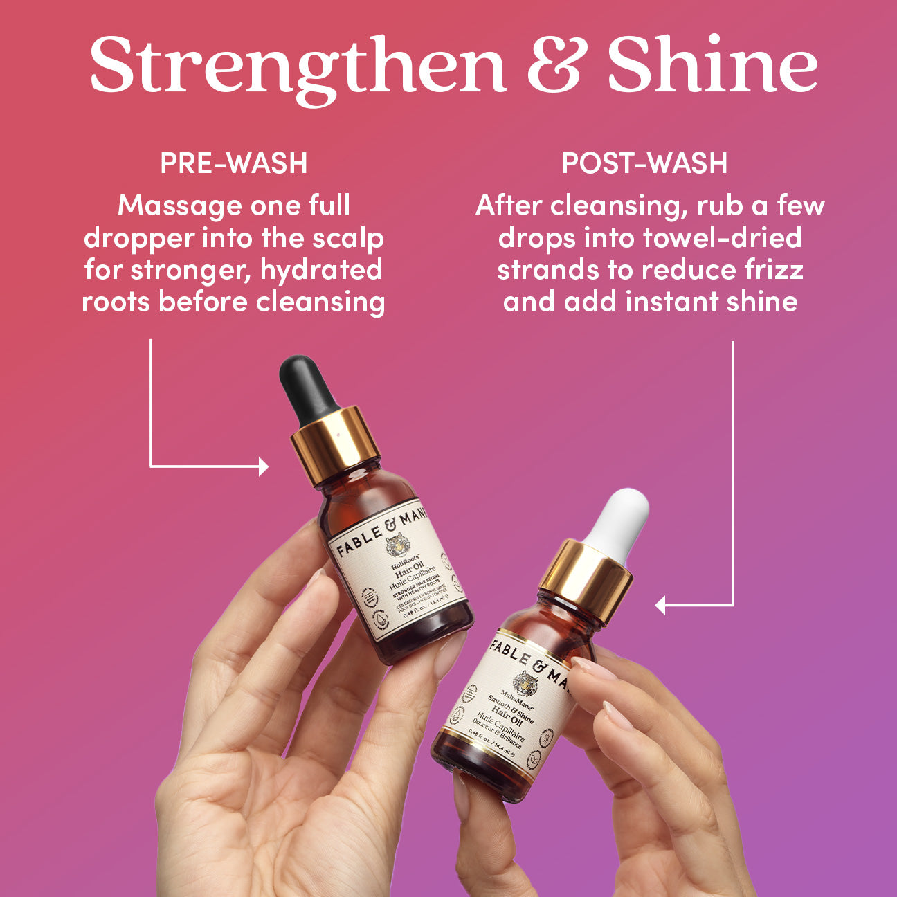 Strength & Shine Hair Oiling Duo