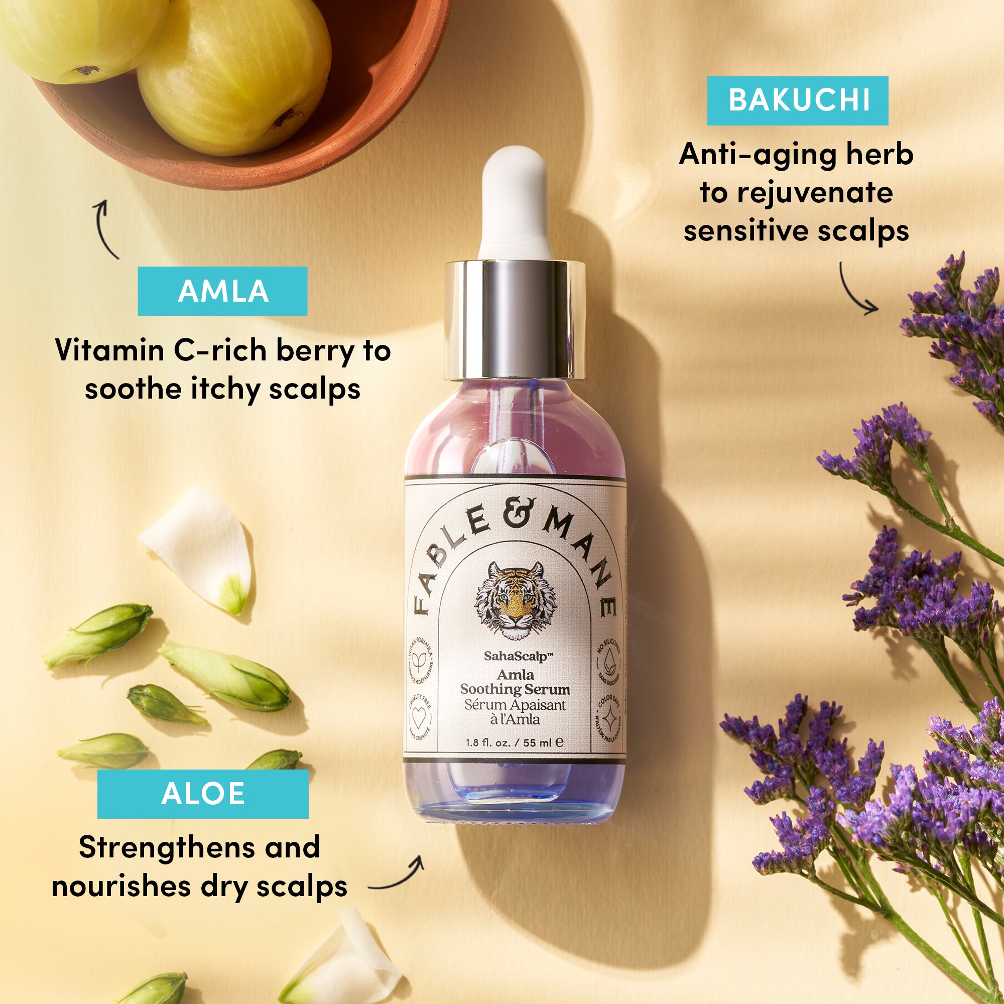 High-Quality Amla Hair Serum Moment Concept High-Quality Amla Hair Serum Moment Concept