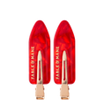No Crease Red Hair Clips